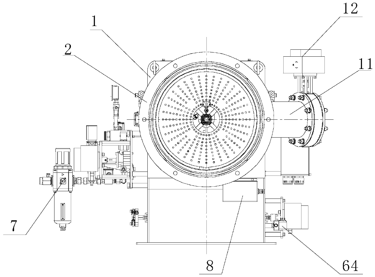 Fuel oil burner for incinerator