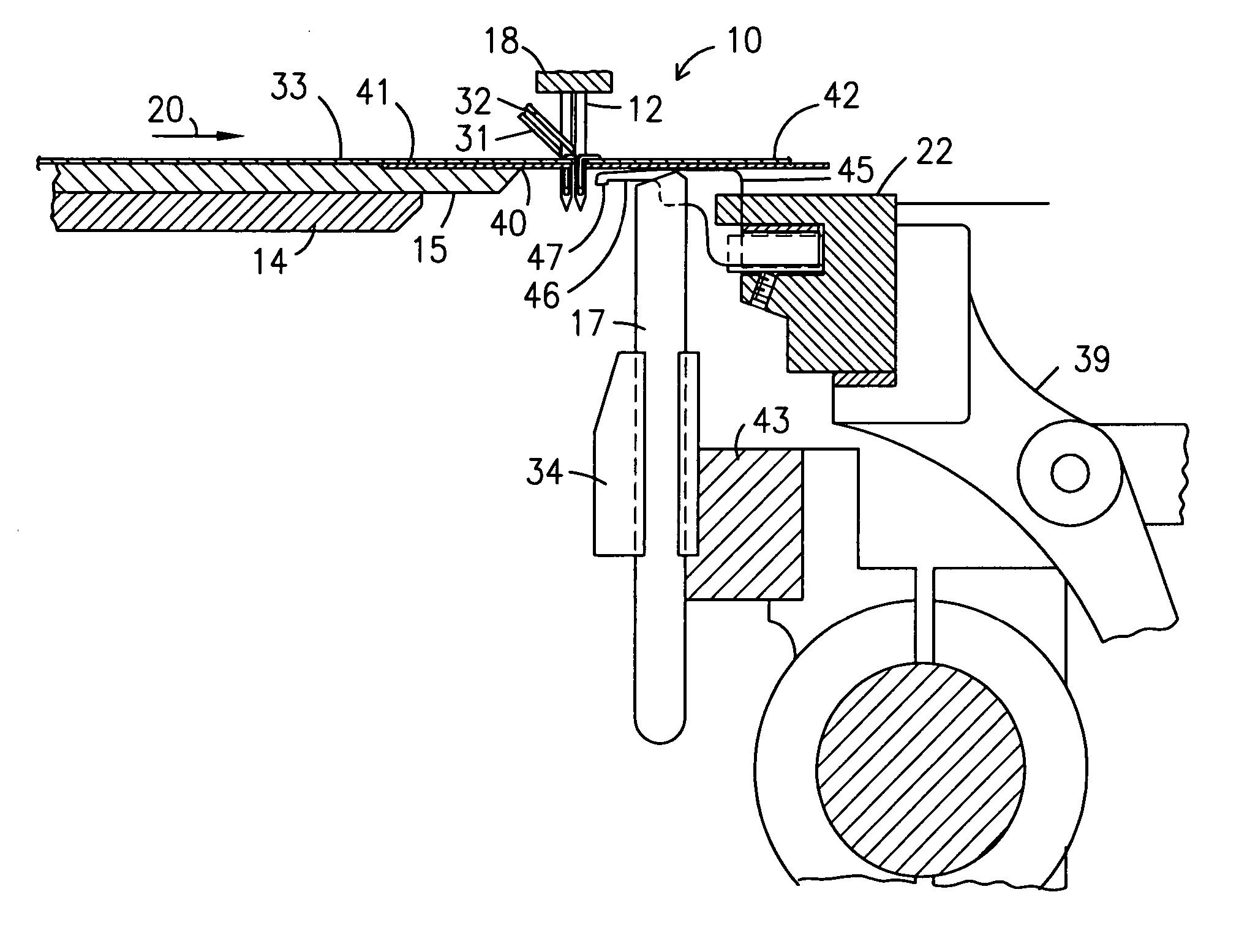 Tufting machine and process for variable stitch rate tufting