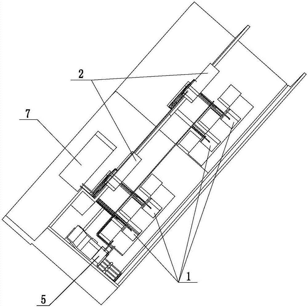 Metal dust centralized recovery and treatment equipment