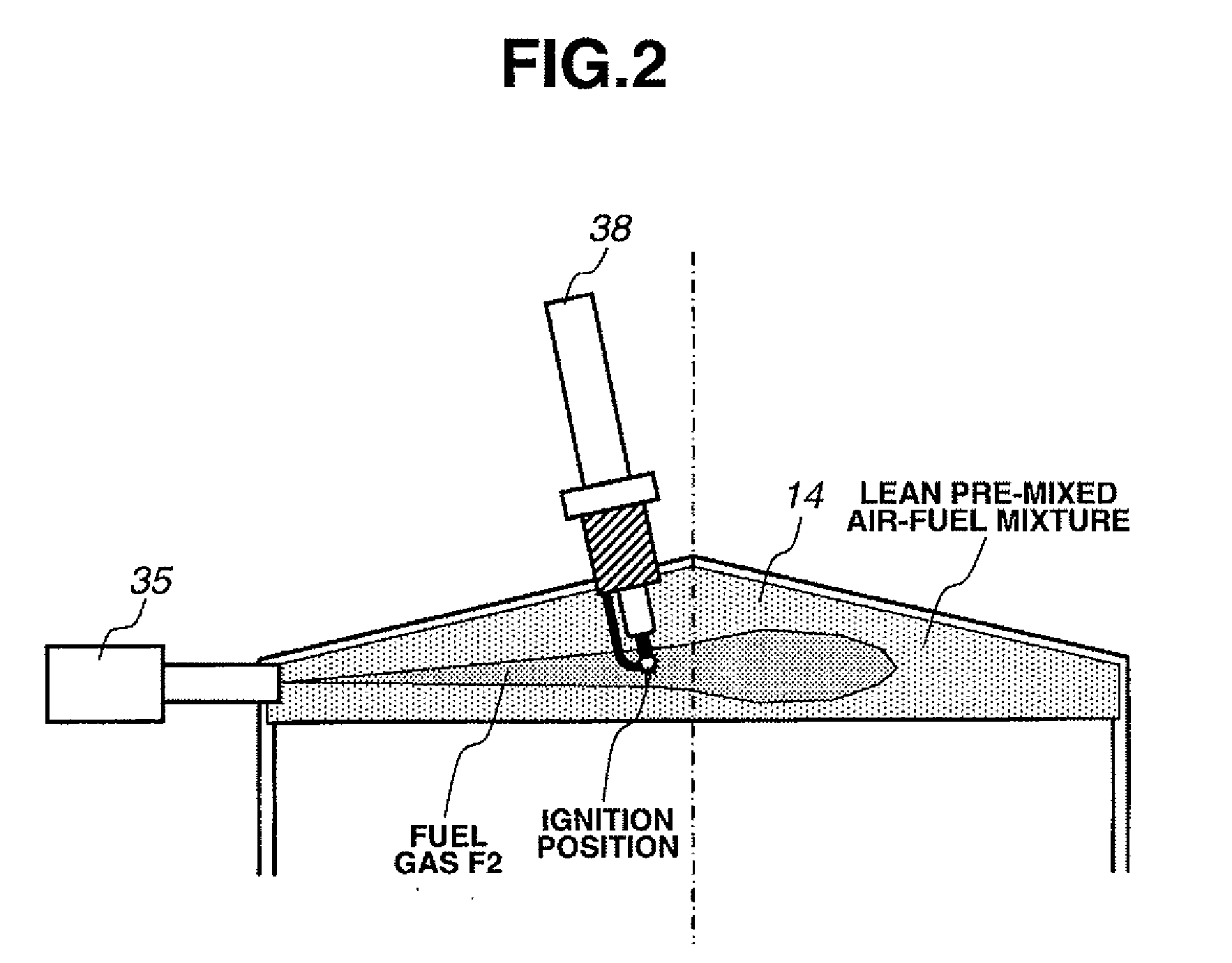 Internal combustion engine and combustion method of the same