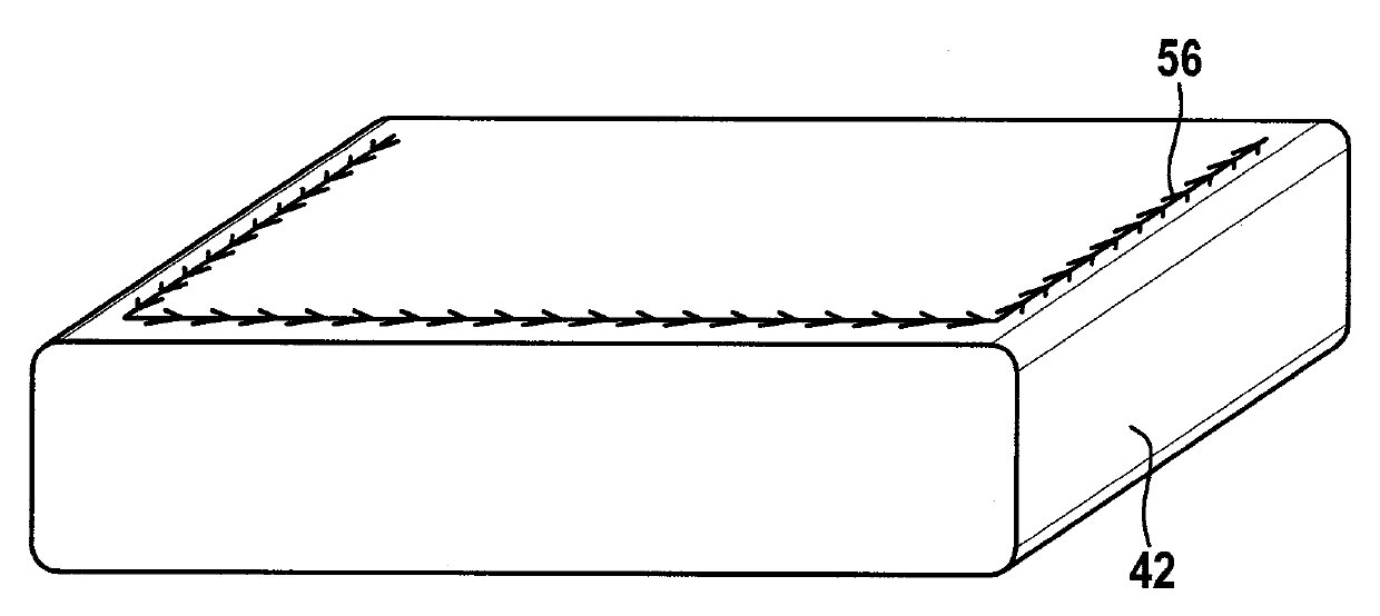 Battery system with improved exhaust system