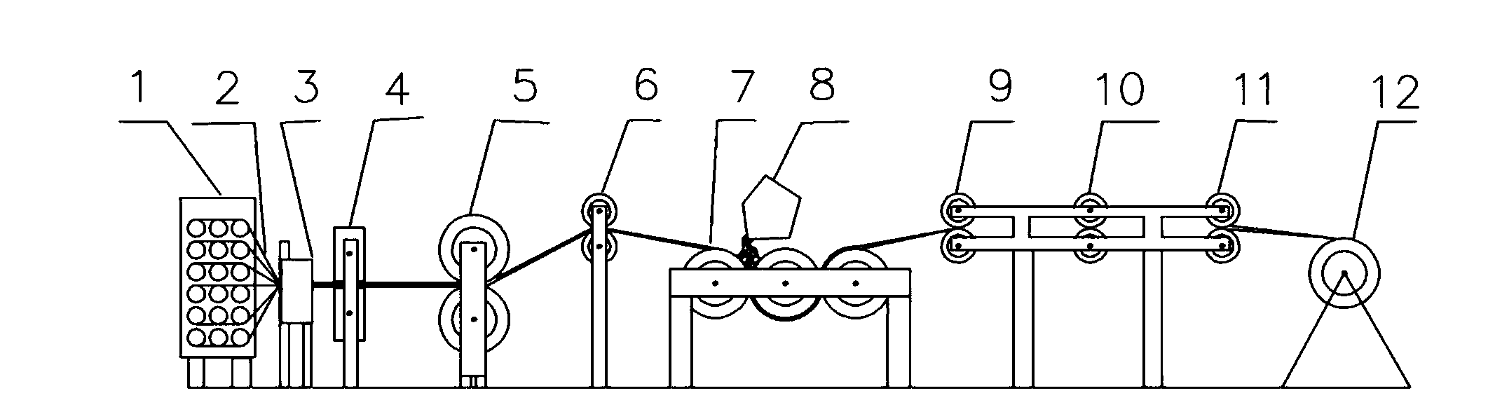 Degradable composite material prepreg tape, and preparation method and use thereof