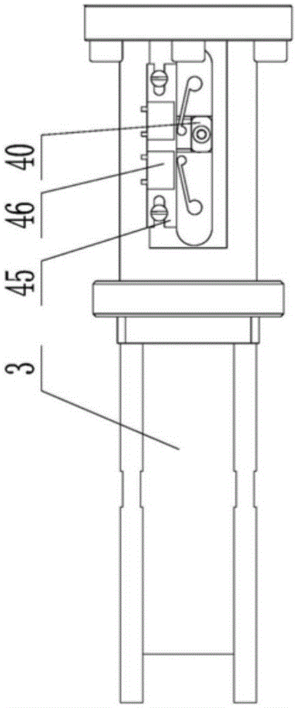 Dual-caliper microelectrode sidewall contact device