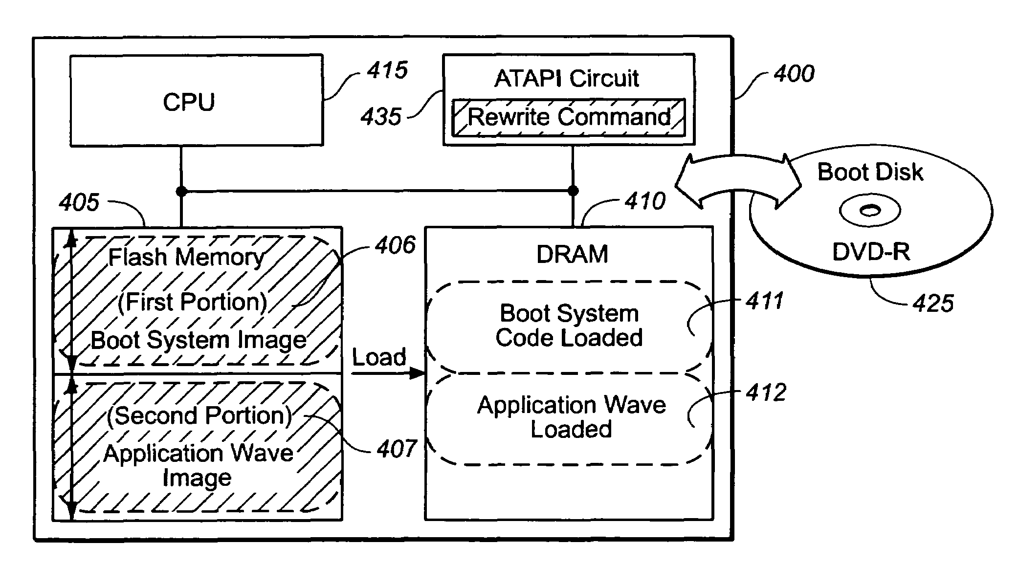 Safe method for upgrading firmware of optical disk product