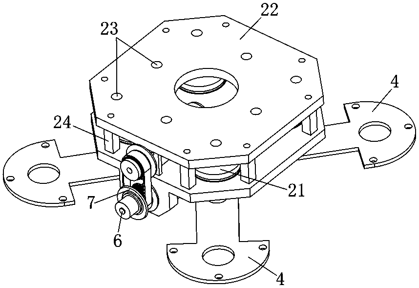 Simple movement mechanism with movement direction capable of changing and working method of simple movement mechanism