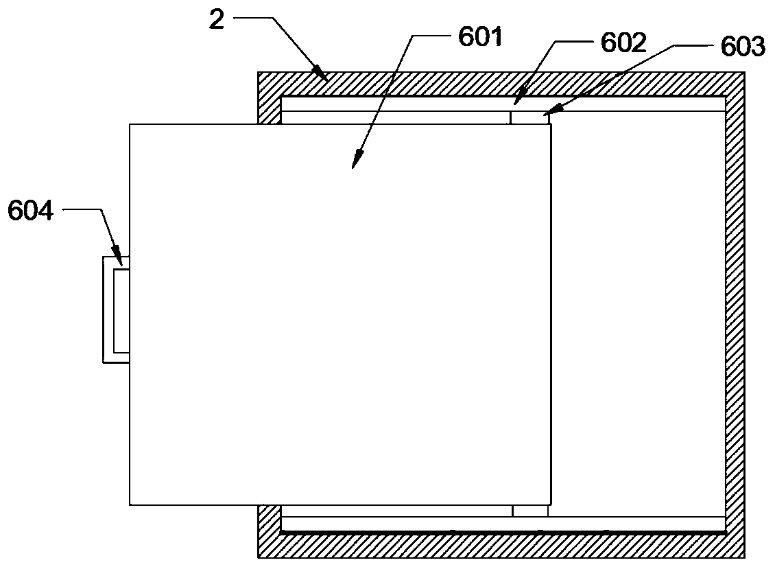 Detection device for analyzing crude oil quality by adopting near infrared spectroscopy