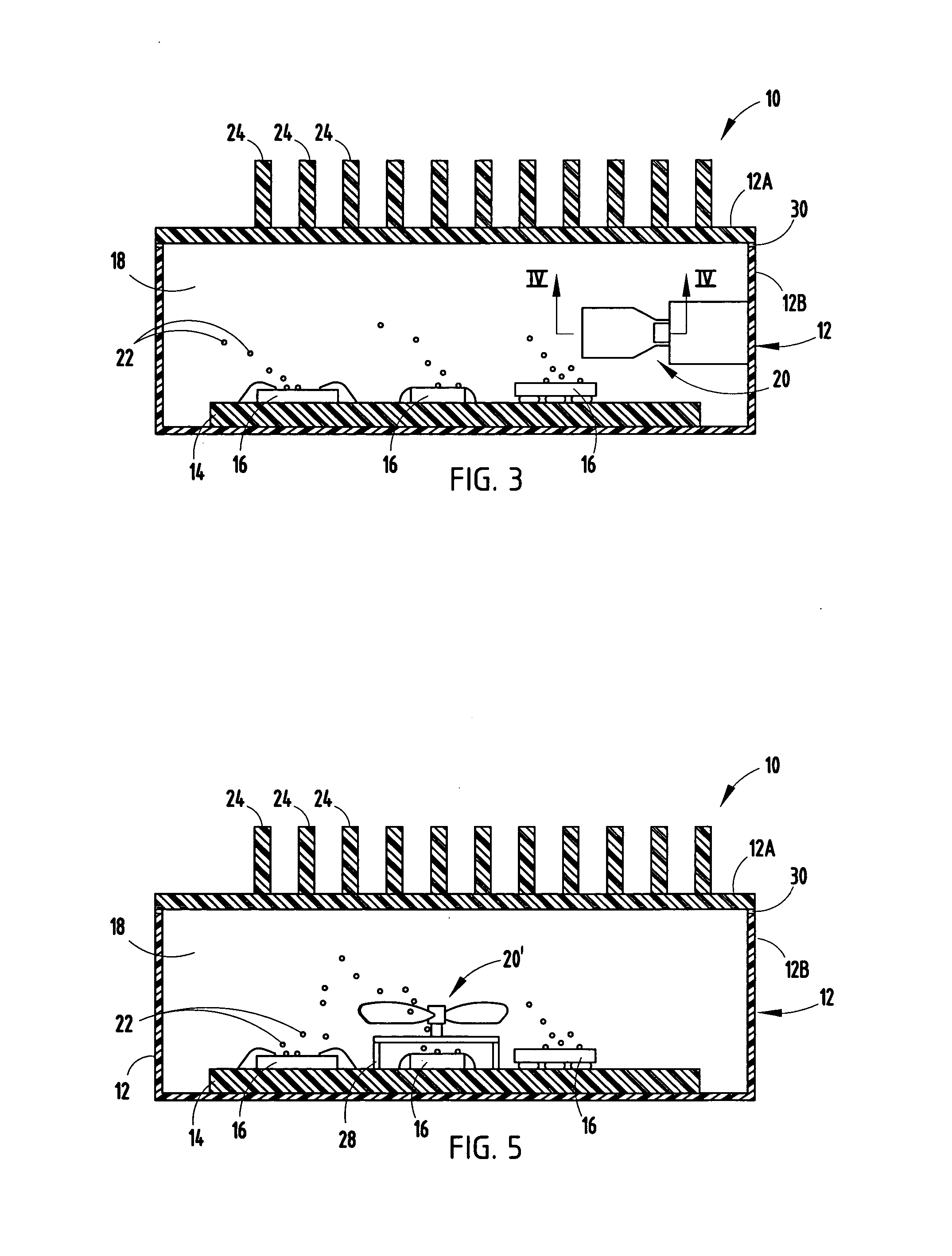 Electronic package and method of cooling electronics