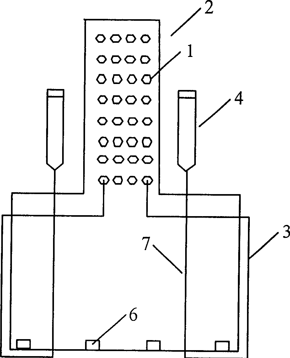 Multi radiation reqion pyrolyzer and its use