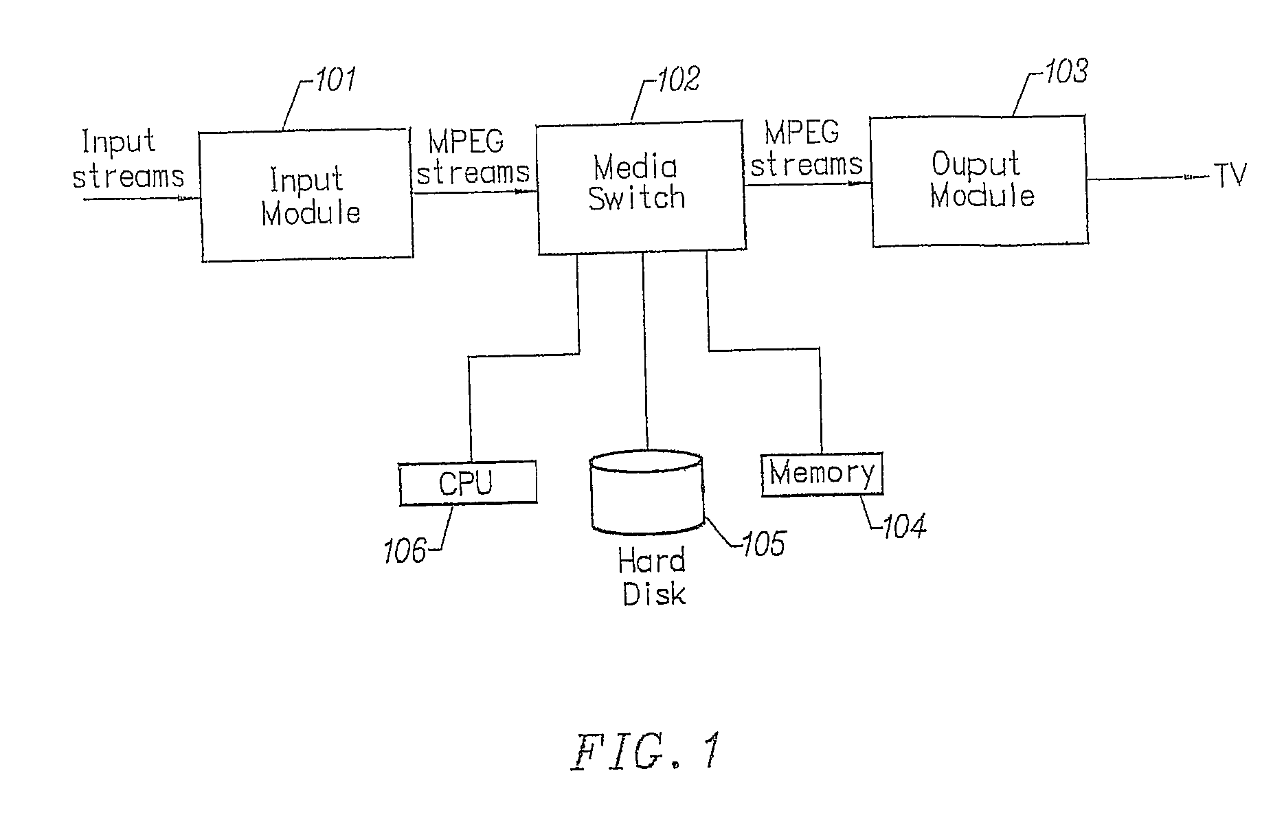 Multimedia signal processing system