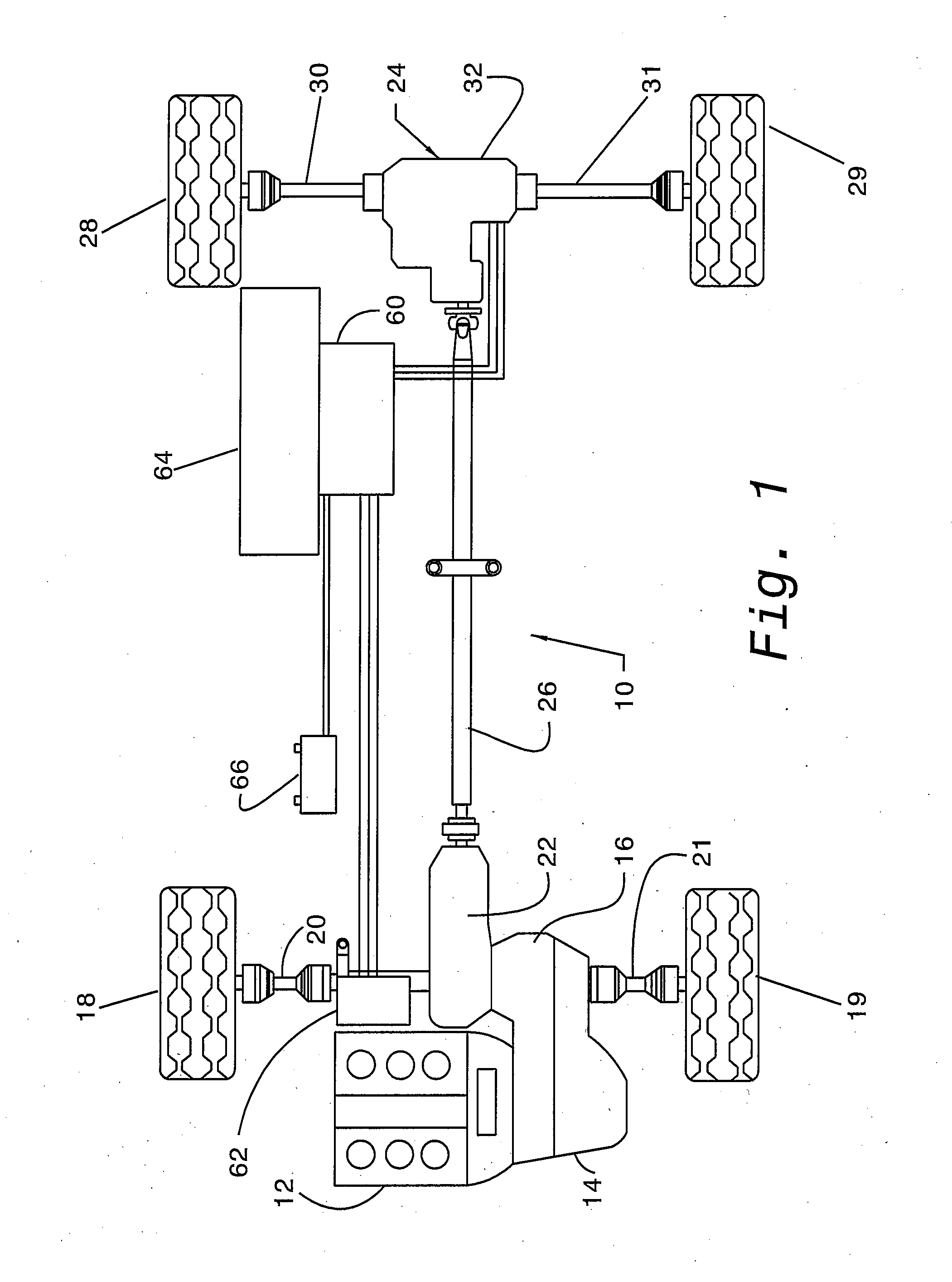 Axle drive unit for a hybrid electric vehicle