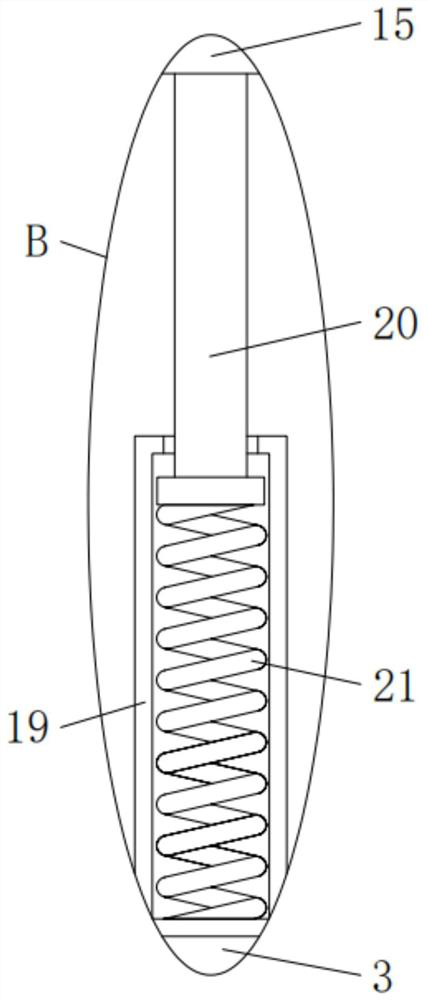 Testing device for cylindrical lithium ion battery