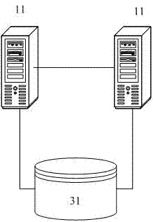 Database all-in-one machine capable of realizing high-speed storage