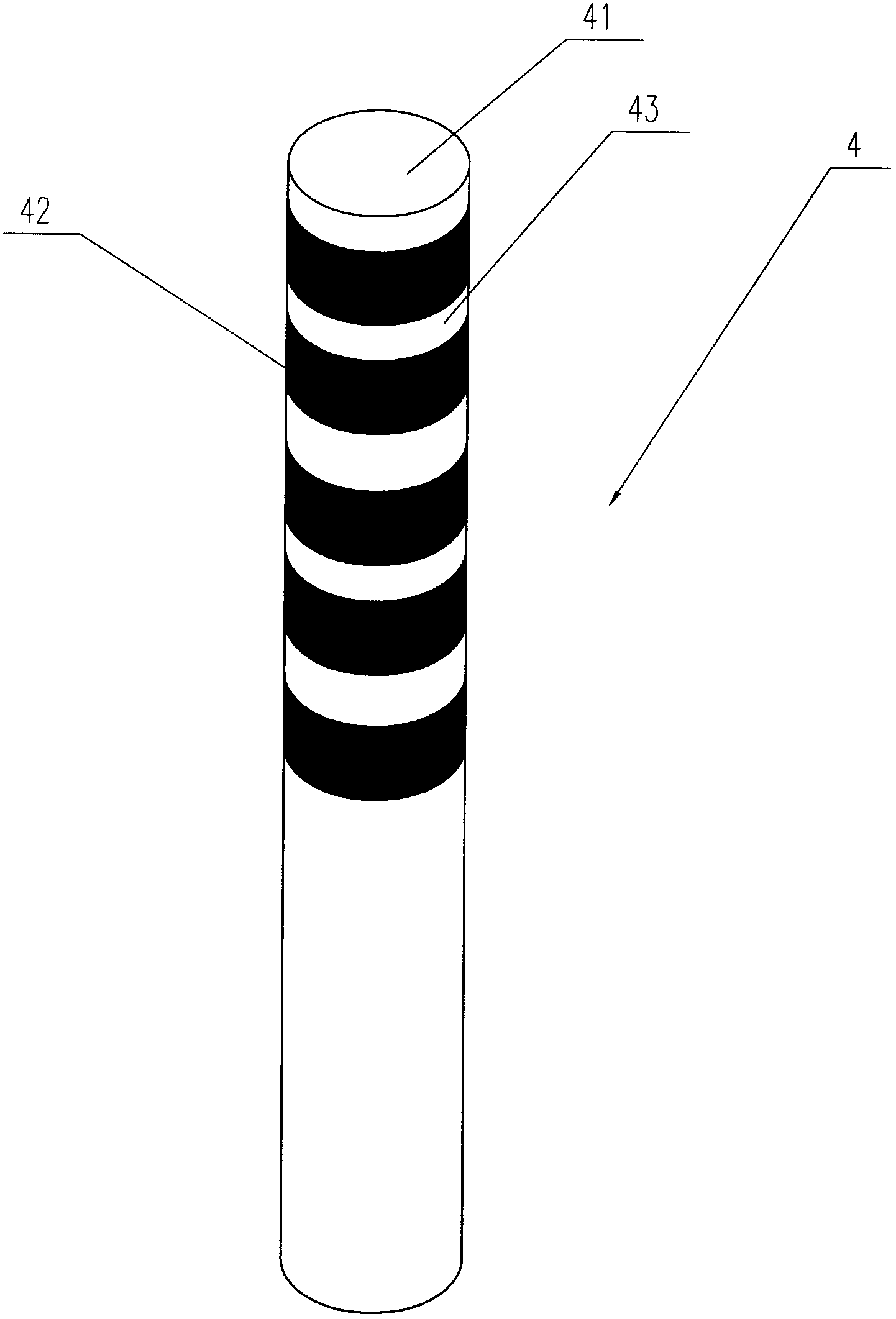 Robot positioning system and reflection device identification method thereof