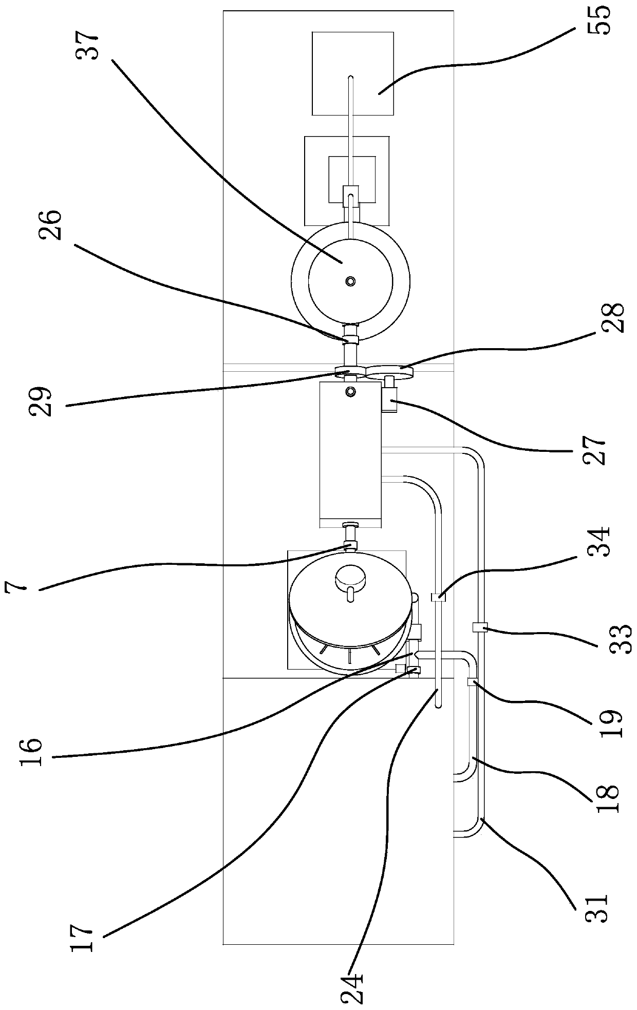 An all-in-one machine for preparing straw fine powder in comprehensive utilization of straw