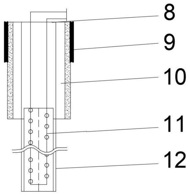 A method of pumping and draining ground water holes for roof detachment water damage on working face