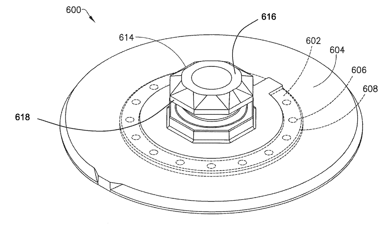 Infusion device with releasable fluid connector