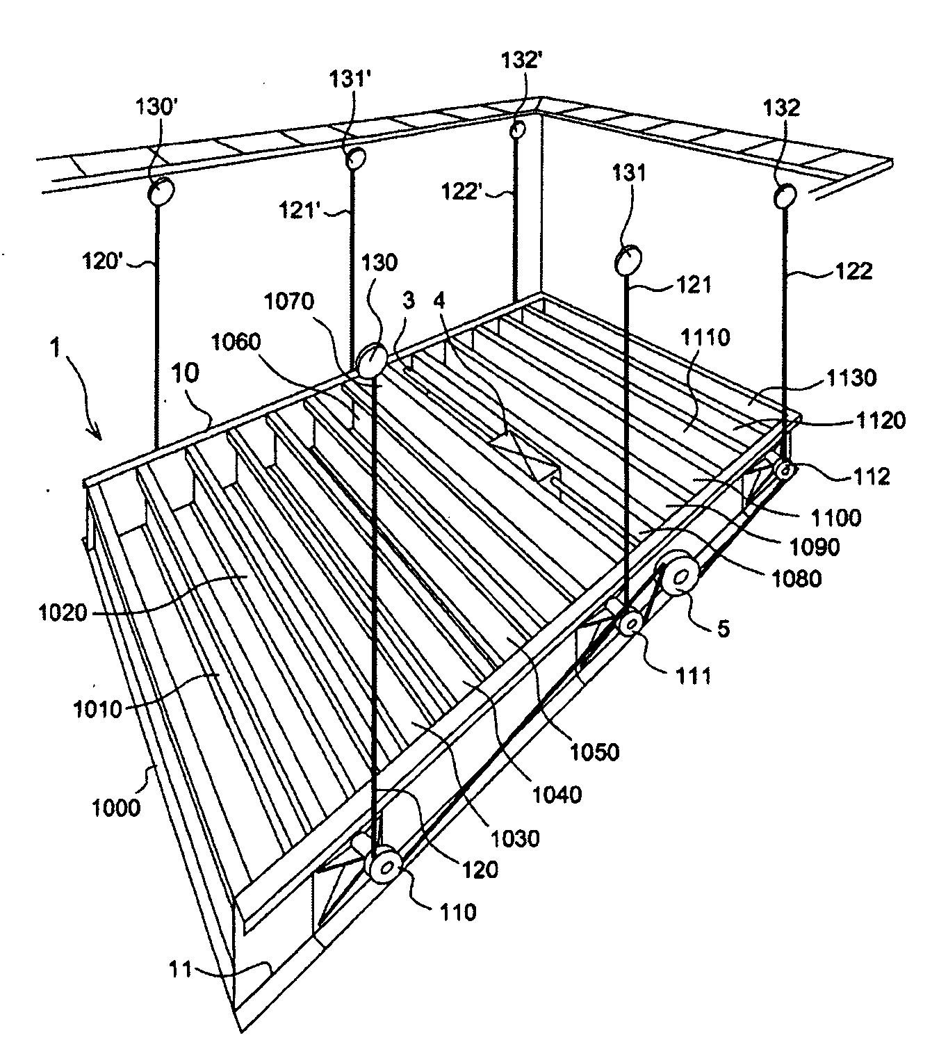 Movable floor system for swimming pool