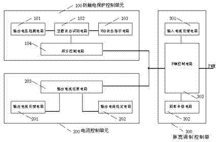 Electric shock protection device for electric welding machine