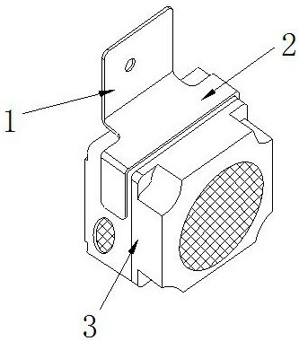 A portable electromagnetic radiation warning device