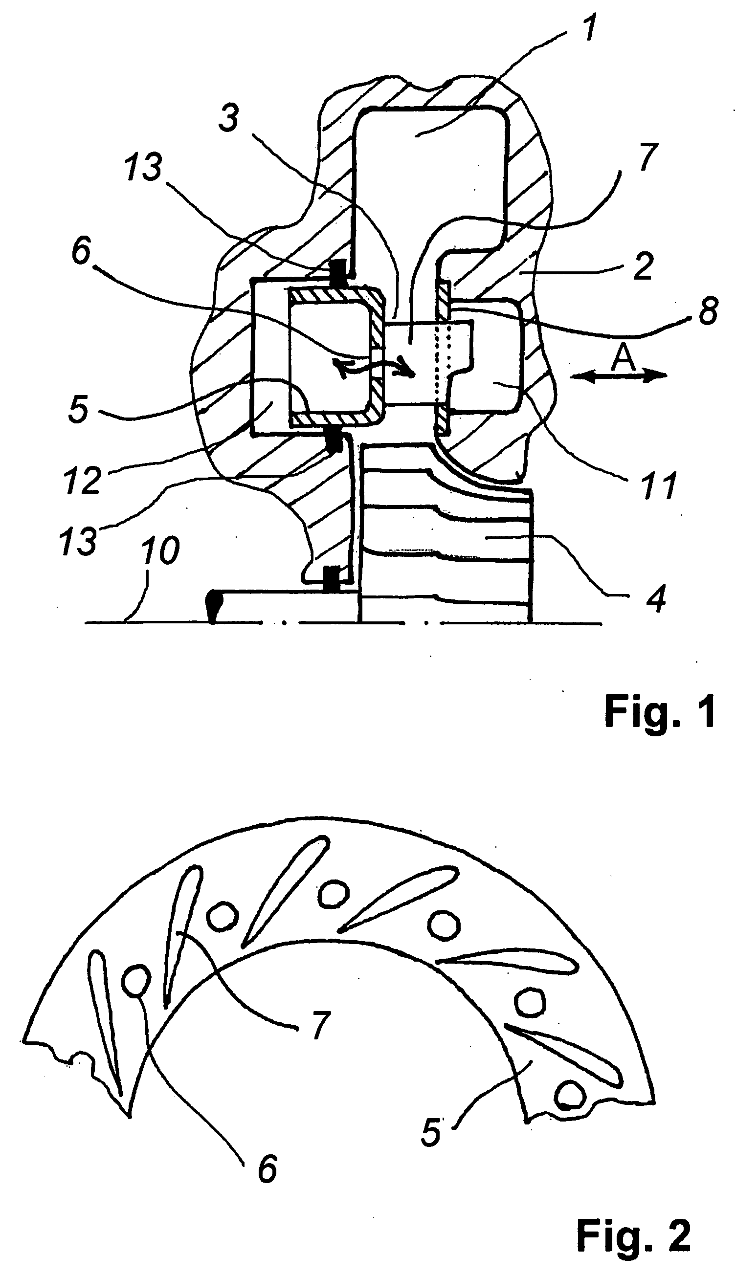 Variable geometry turbine