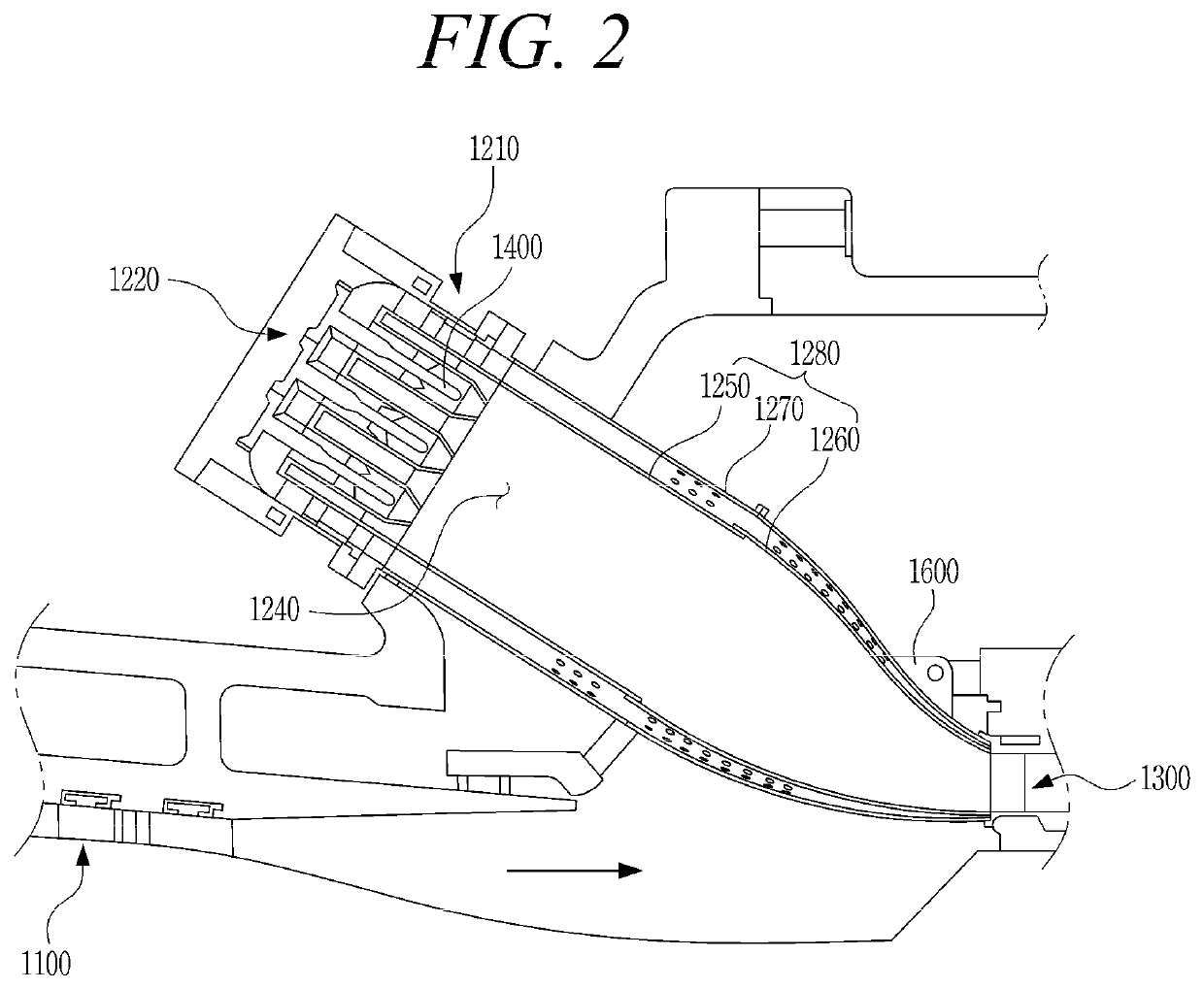 Nozzle for combustors and gas turbine including the same