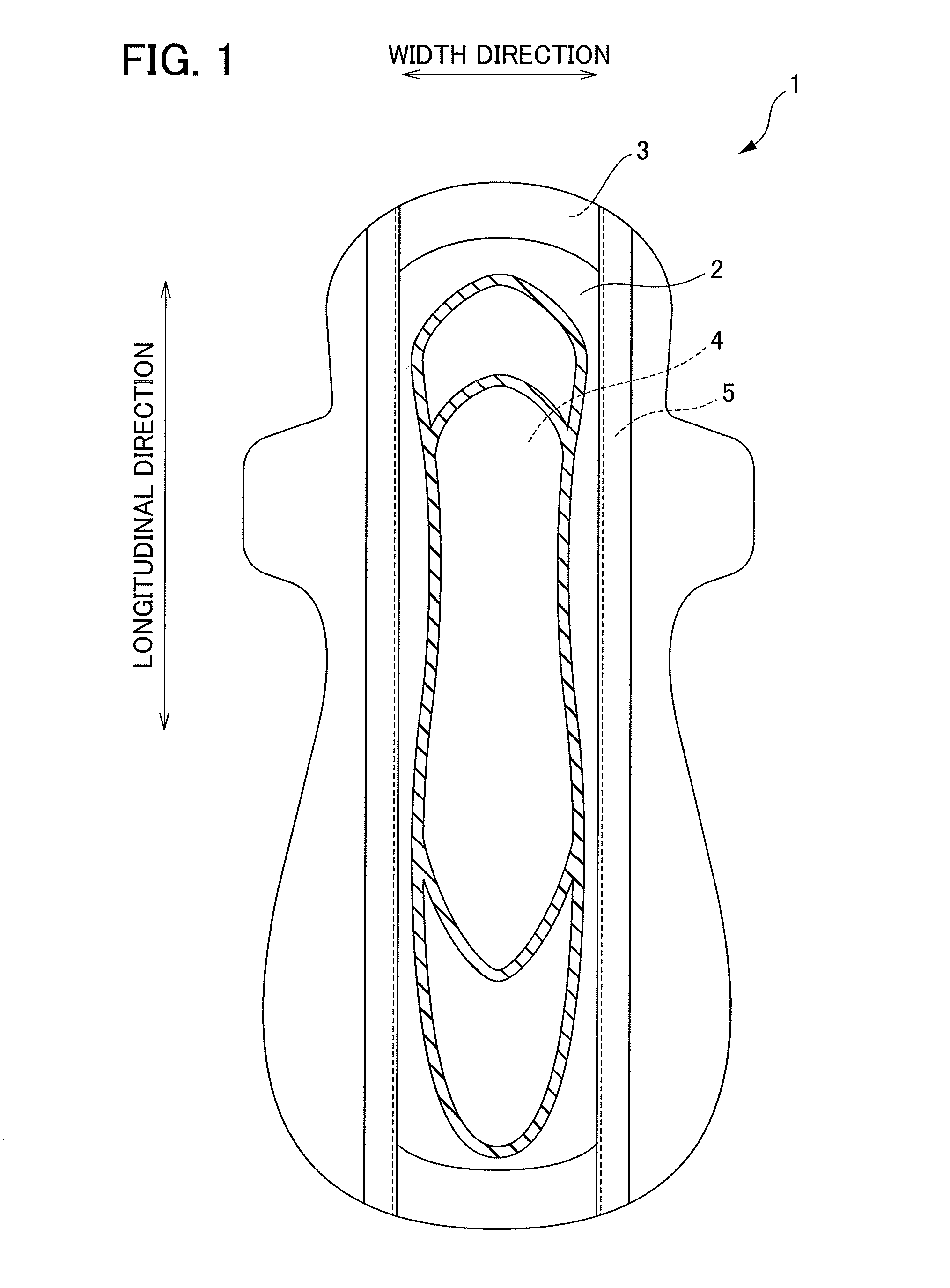 Composite sheet and absorbent article using the composite sheet