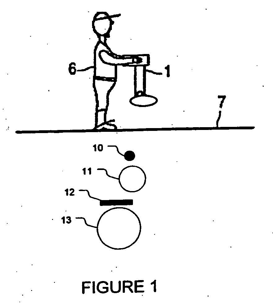 Method and apparatus for digital detection of electronic markers using frequency adaptation