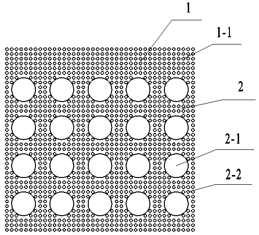 Gradient porous material