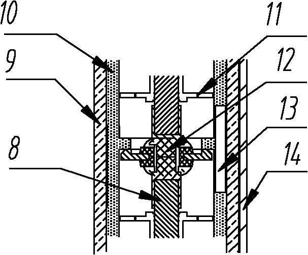 Optical distance doubled dynamic collimation interferometer