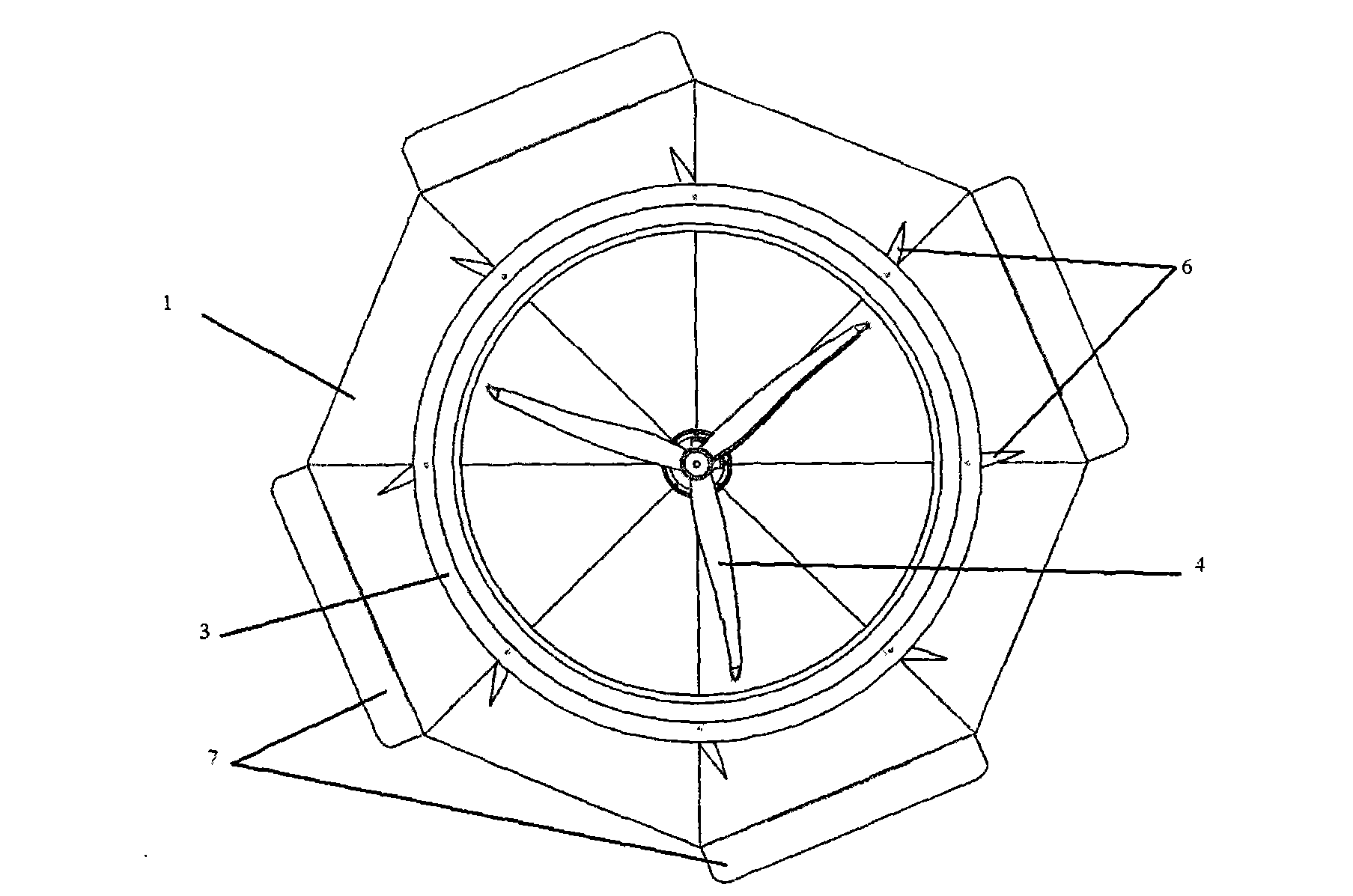 Flying saucer type helicopter utilizing active airflow to generate lifting power