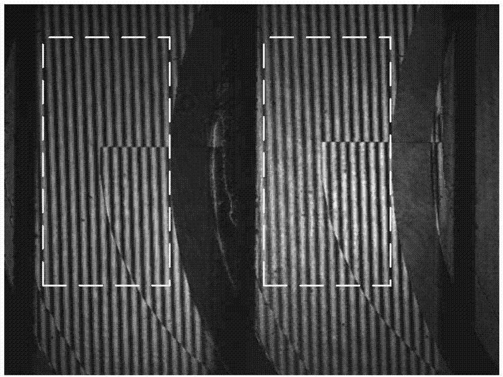 Interference detecting device based on synchronous carrier phase shift and detecting method of interference detecting device