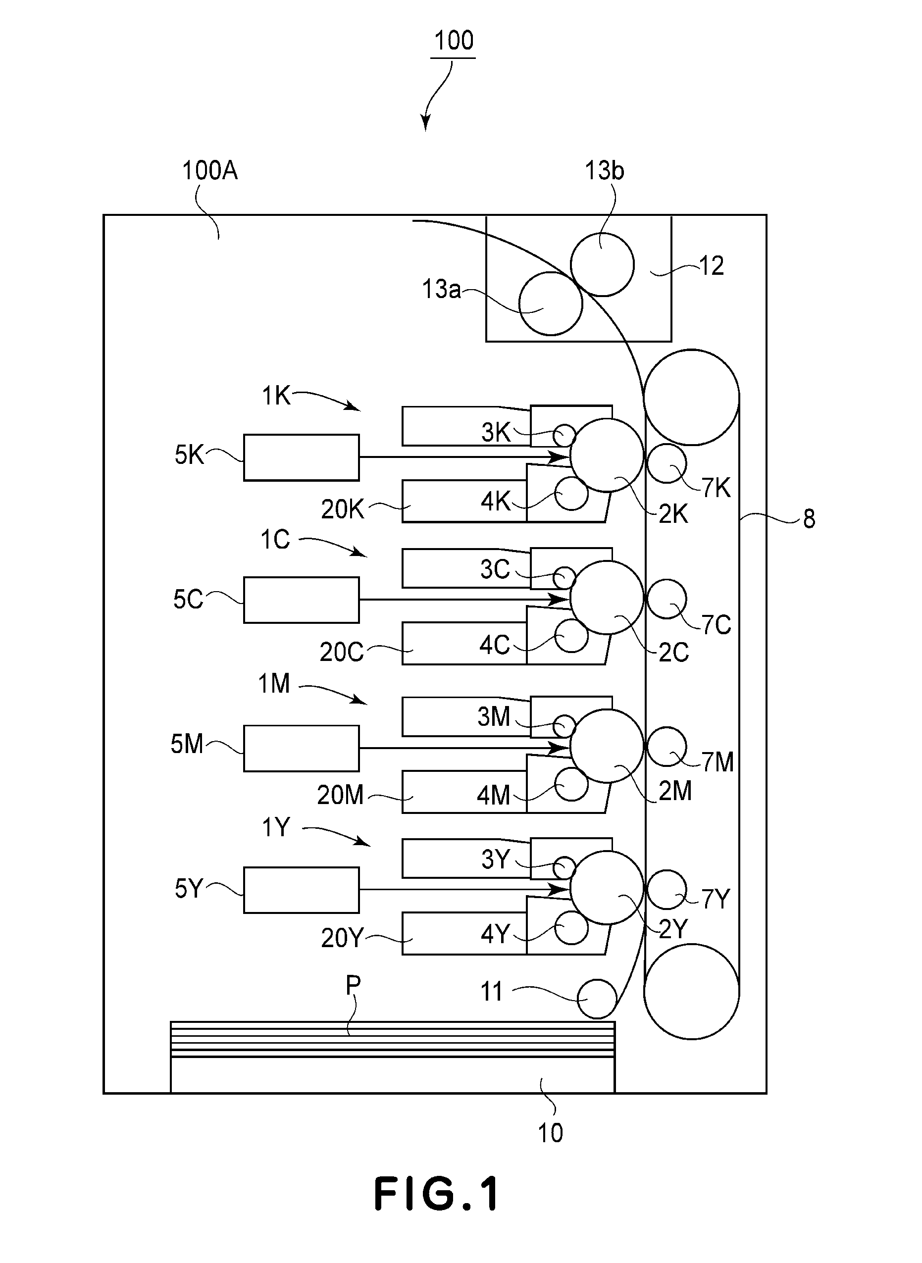 Image forming apparatus having dual speed stirring control