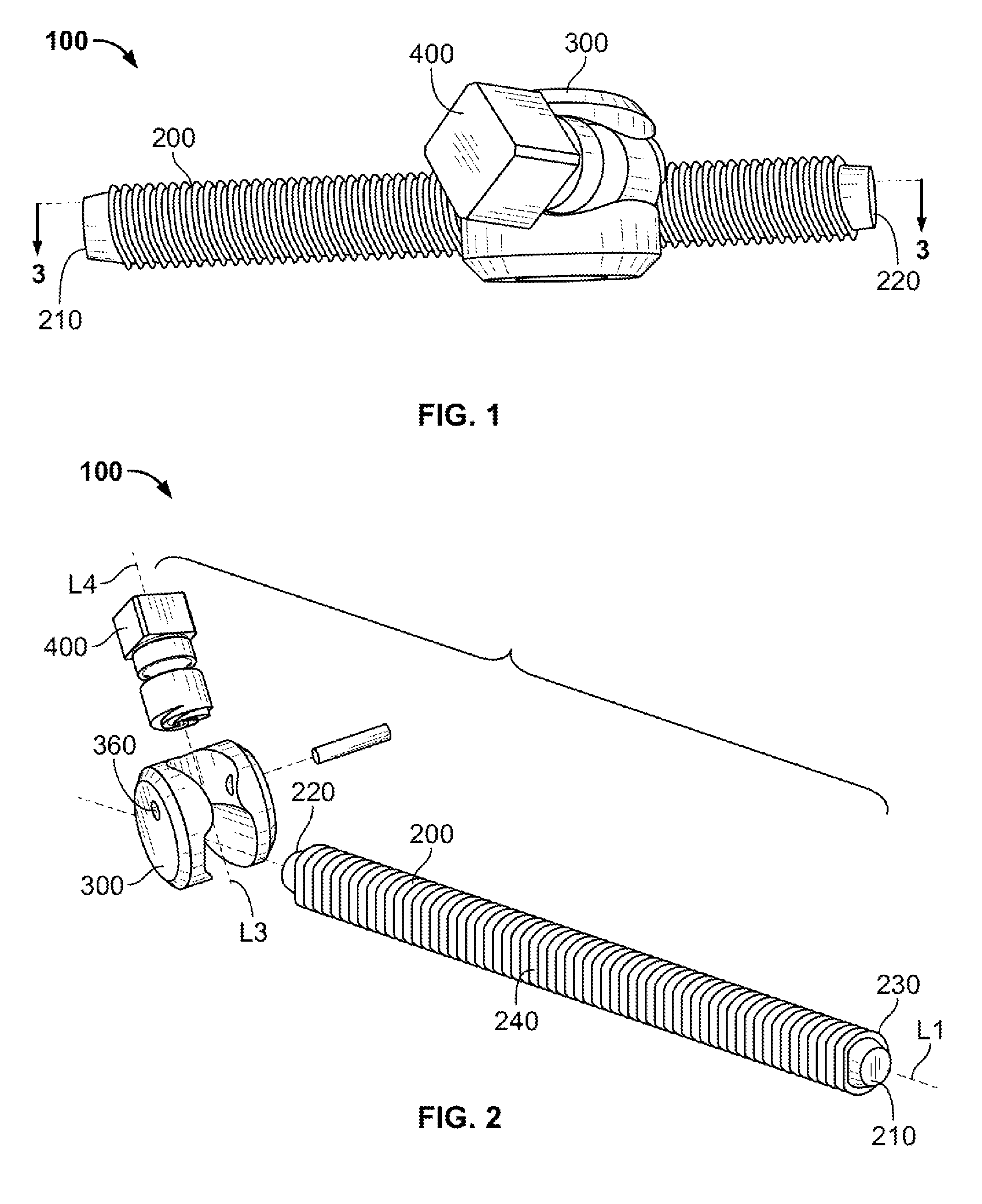 Rose gear for external fixation clamp