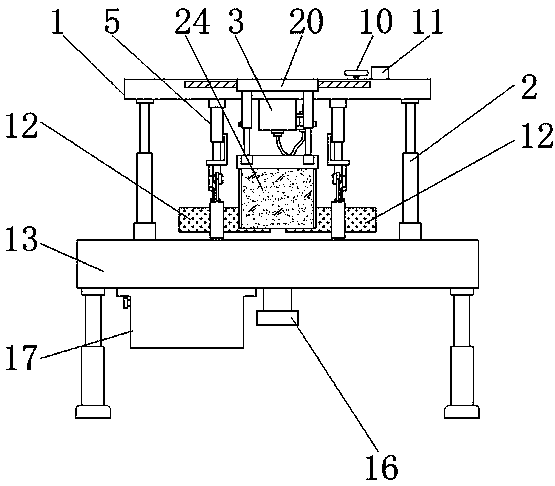 Environment-friendly type welding device for mechanical accessory machining