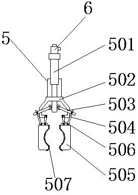 Environment-friendly type welding device for mechanical accessory machining