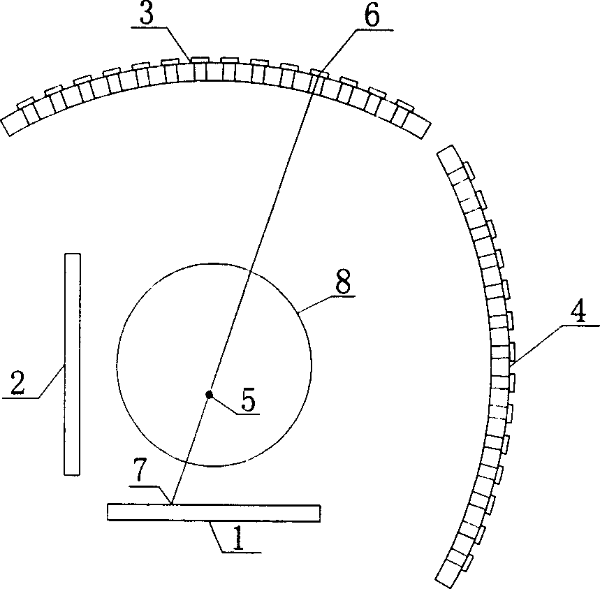 Optical coordinatograph possessing remote maintenance function