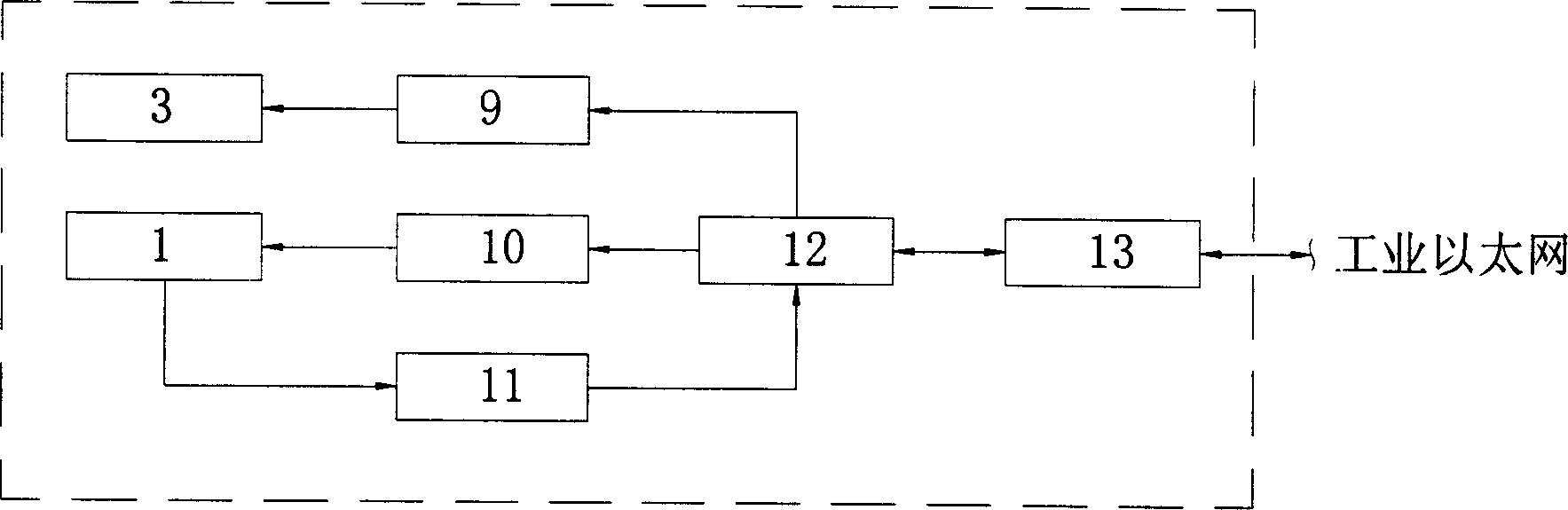 Optical coordinatograph possessing remote maintenance function