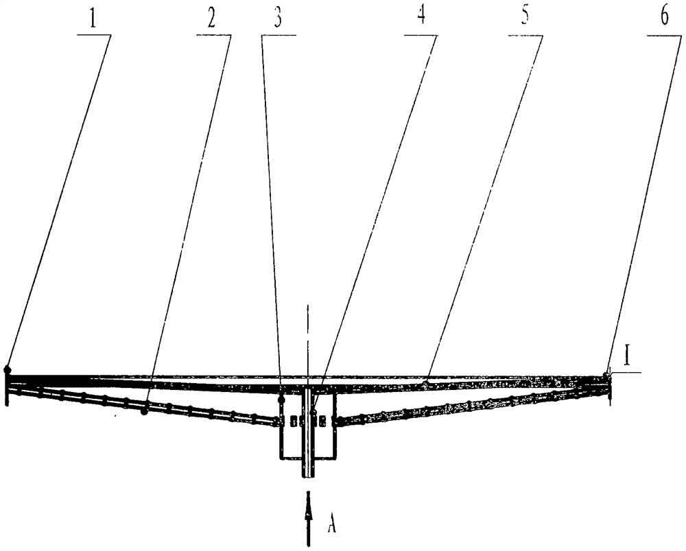 Integrated tower backwashing assembly