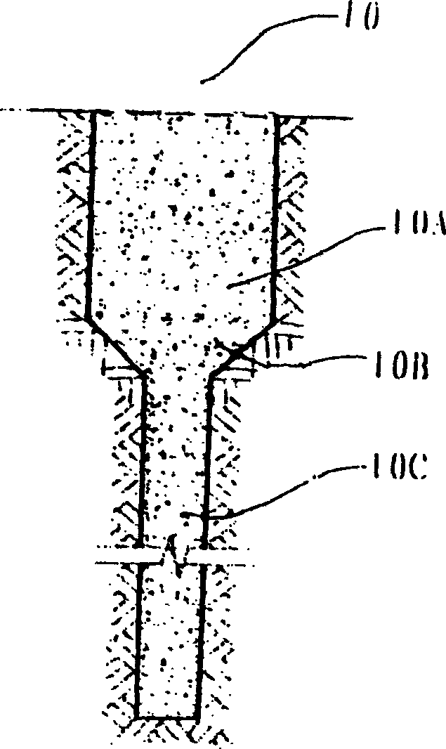 Concrete piles