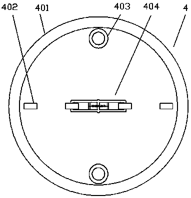 Surface grinding device for spherical casting