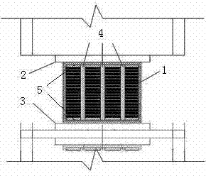 Uniform vulcanization method of seismic isolation rubber support of building