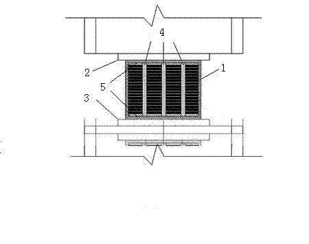 Uniform vulcanization method of seismic isolation rubber support of building