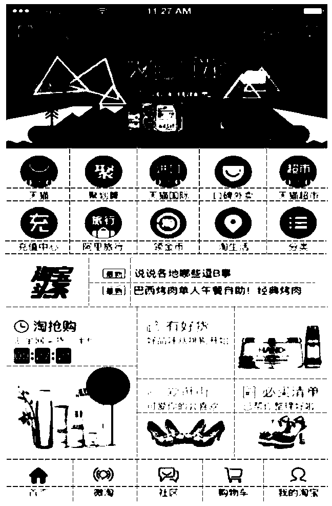 RTL (Right To Left) layout adaption method and device based on Android, storage medium and electronic equipment