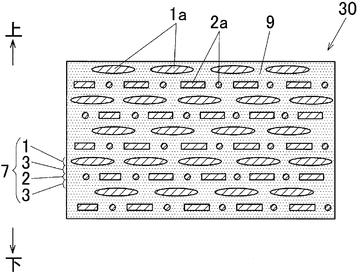 Metal-carbon particle composite material and method for manufacturing same