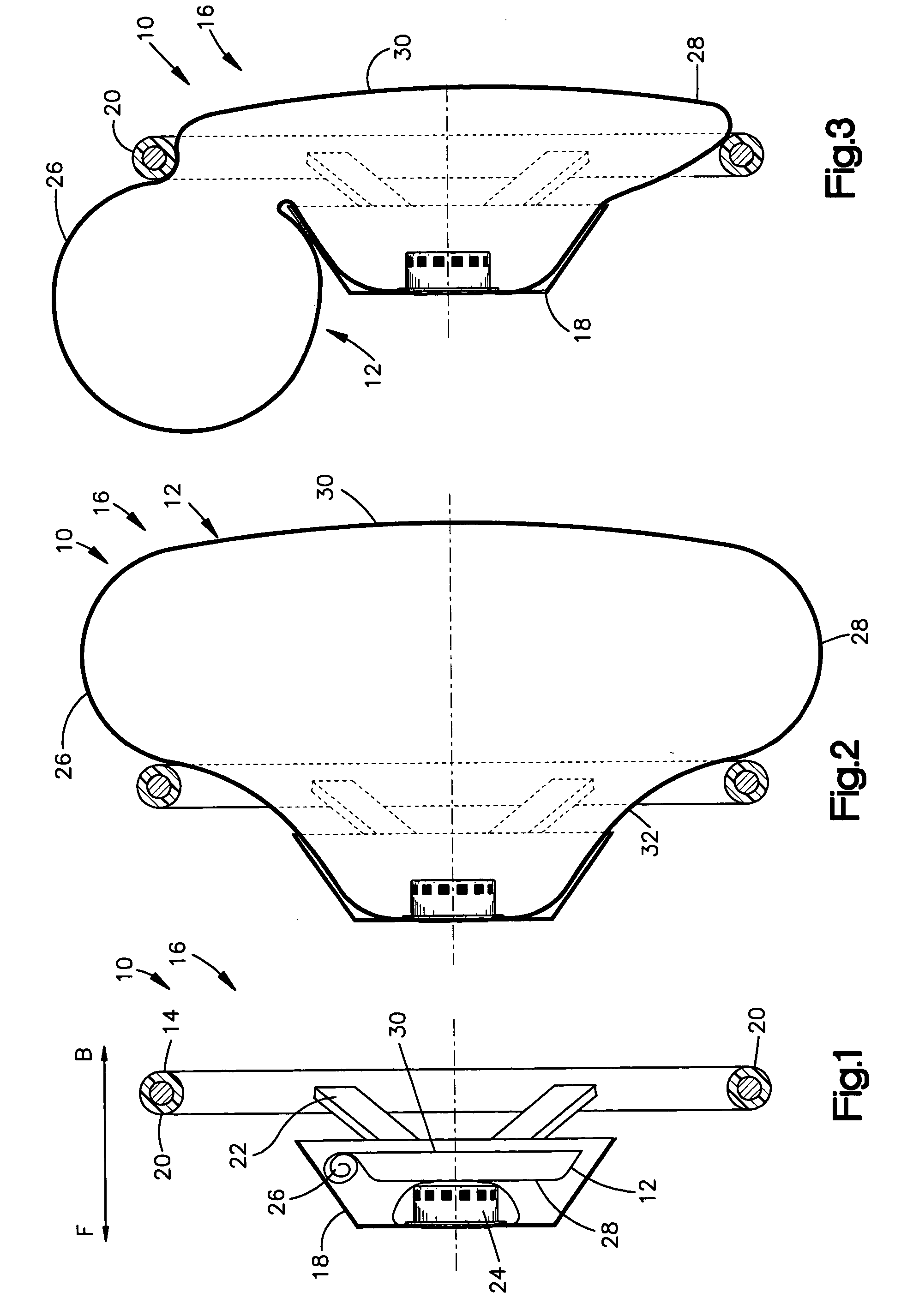 Air bag and a method of folding the air bag