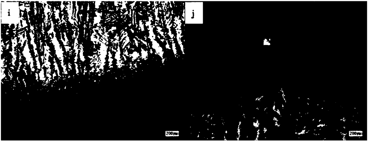 Core rod surfacing repair method and core rod surfacing layer tissue structure