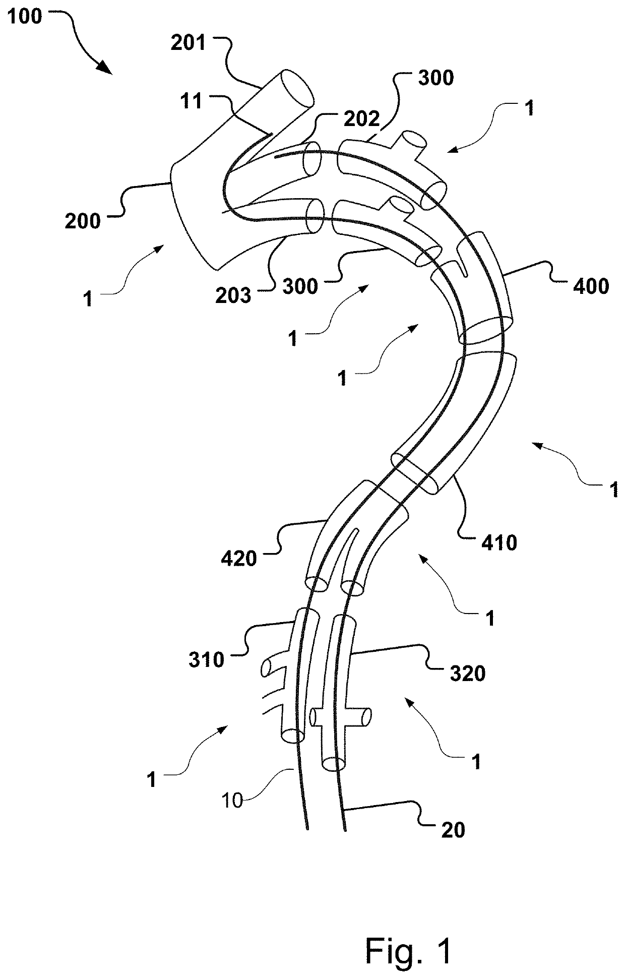 Vascular medical device, system and method