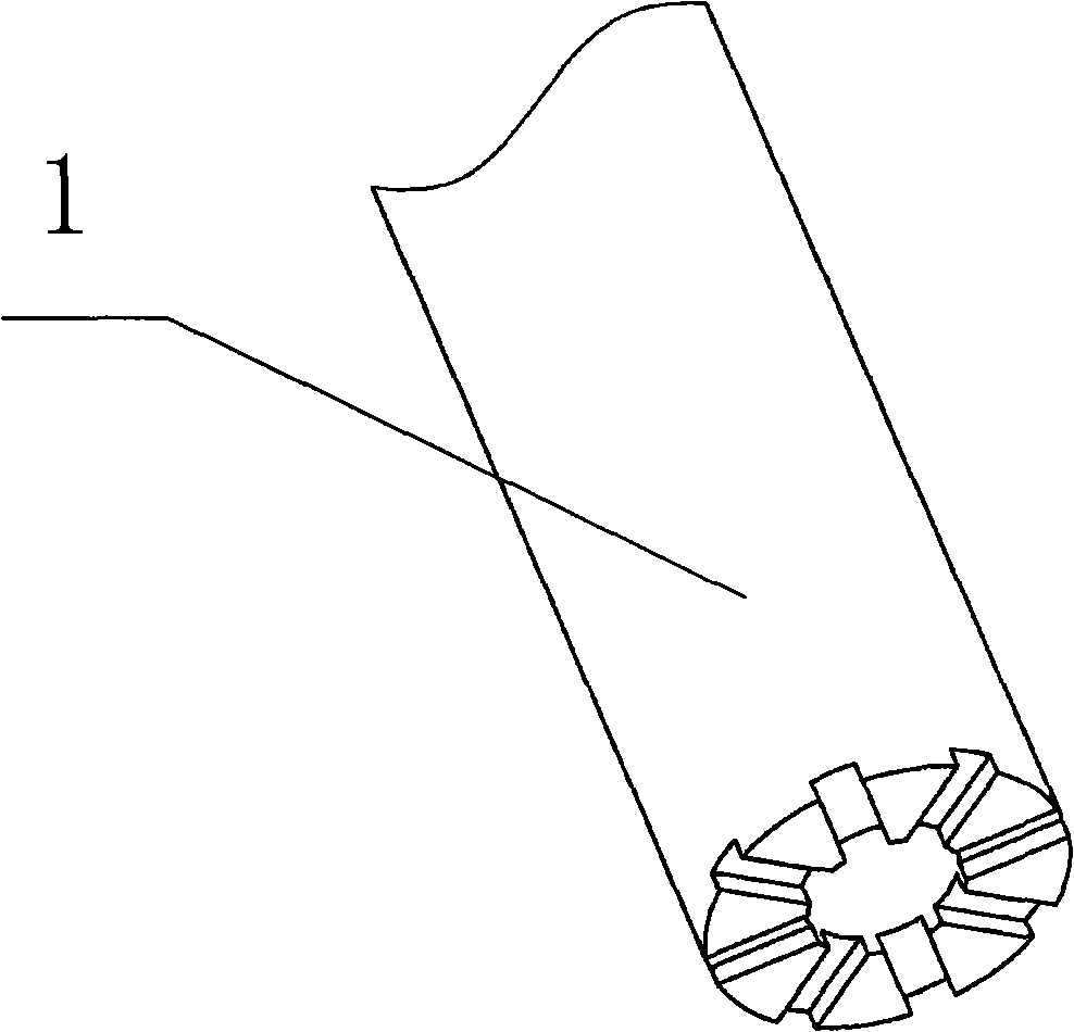 Method and device for polishing magnetic field auxiliary flexible rotary brush for optical element