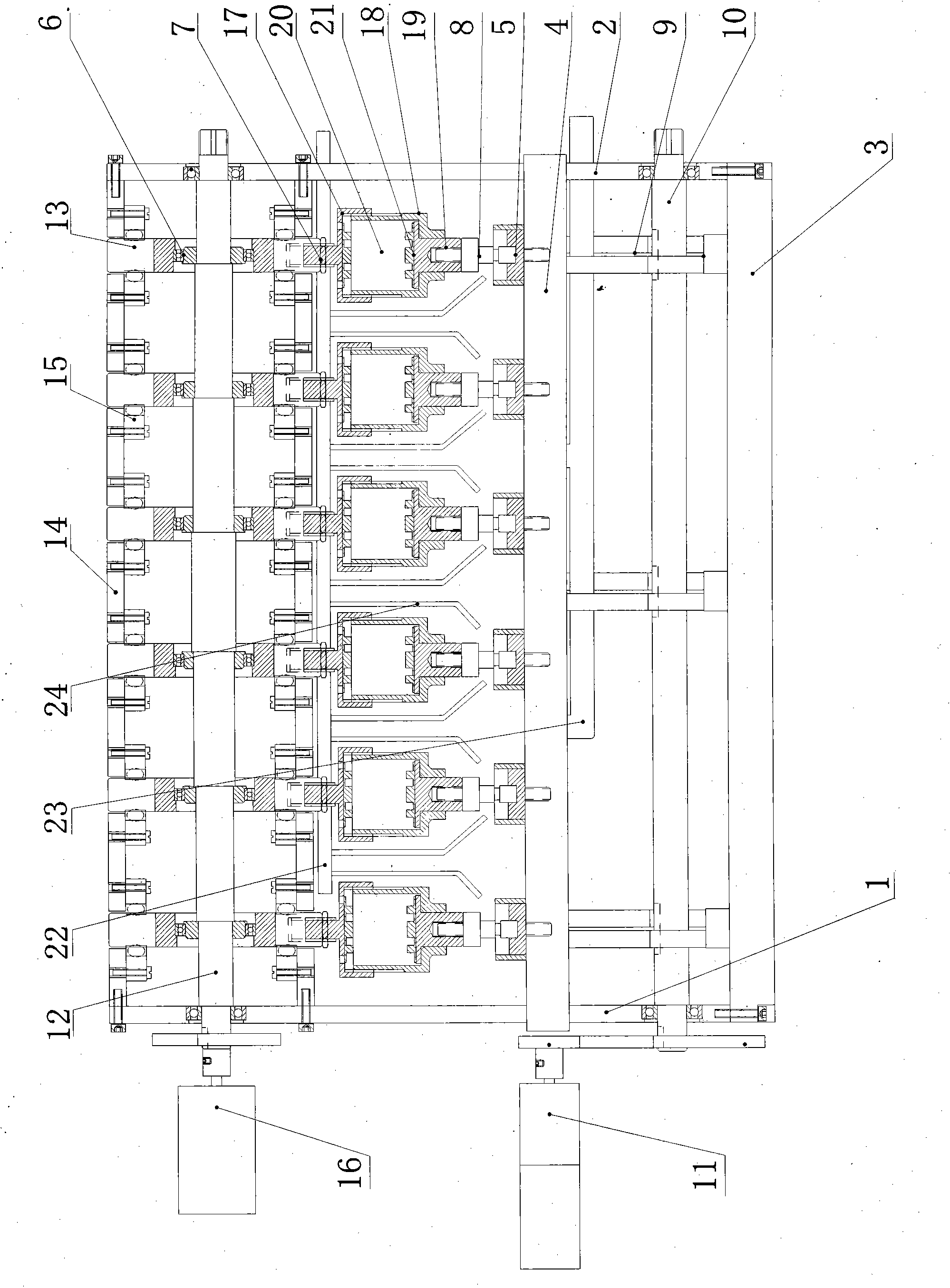 Dental prosthesis fatigue testing machine