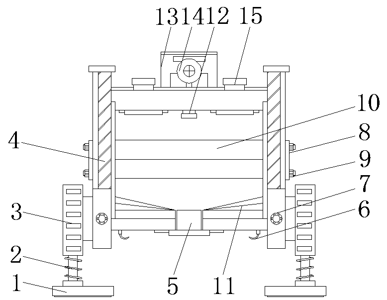 Polymerization device capable of rapid transportation and multi-angle processing and operation method of polymerization device